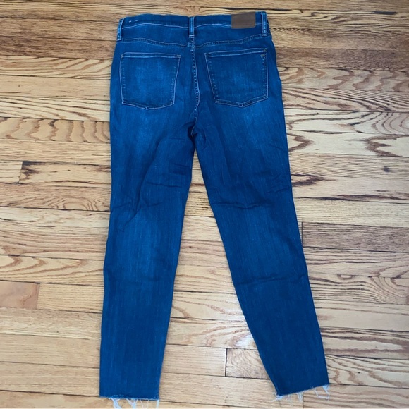 10" High-Rise Skinny Crop Jeans: Button-Front TENCEL™ Denim Edition - Picture 10 of 10